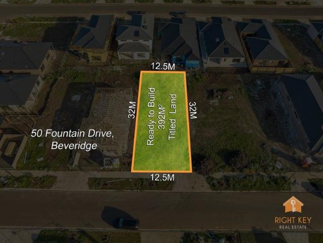 400m2 Ready To Build, North Facing, Titled Land in Mandalay Estate,Beveridge
