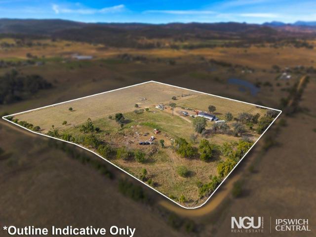 40 ACRES + LIVEABLE SHED + BORE + HOUSE PAD READY TO BUILD