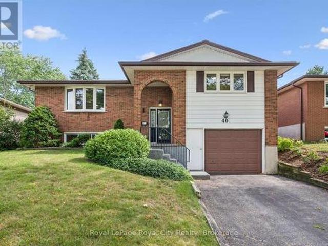 40 Bishop Court, Guelph Dovercliffe Park/Old University, ON, N1G 2R9 house for sale | Listing ID X13781 | Royal LePage