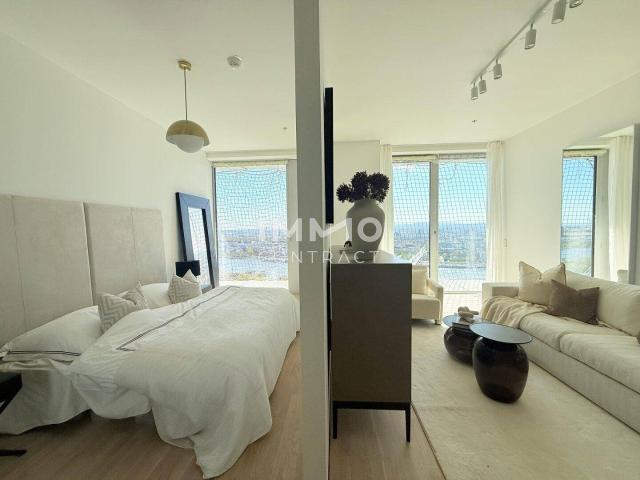 40. Etage Urban Sky Studio im DC2 Tower mit Südblick über die Wiener Innenstadt