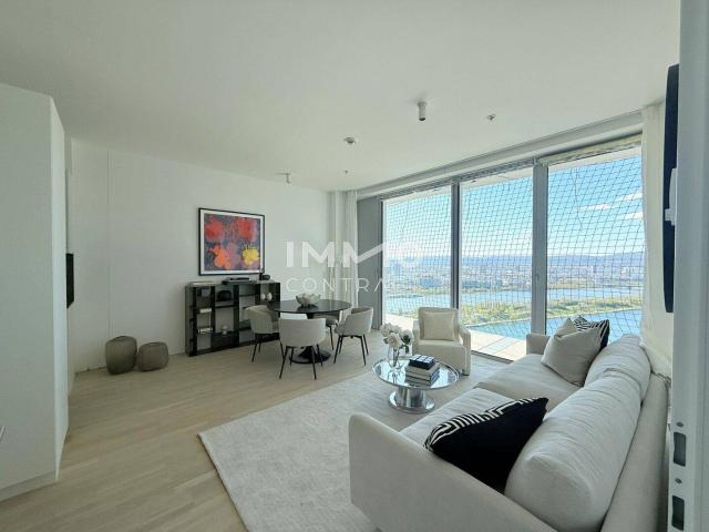 40. Etage Westseitiges 2 Zimmer Apartment mit Weitblick und Abendsonne