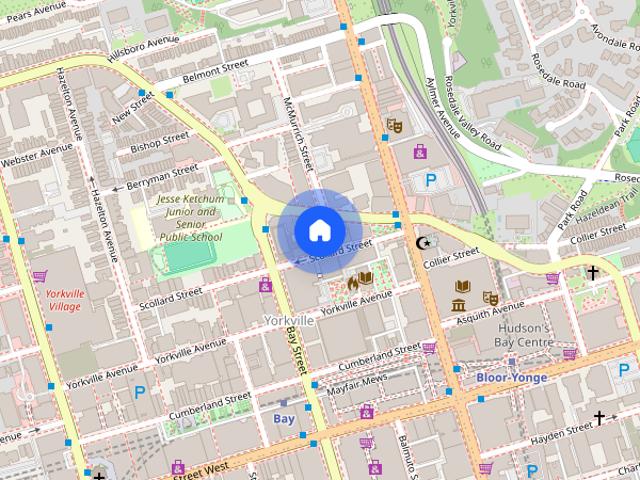 40 Scollard Street condo — Toronto, ON 1.0 Bedroom 1 Bedroom
