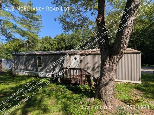412 McElhaney Road Lot 10, 2 beds, 1 full bath