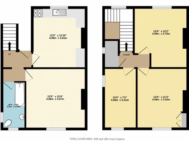 42 HUNGERFORD ROAD, ISLINGTON, LONDON N7 4 bed flat to rent £4,000 pcm £923 pw