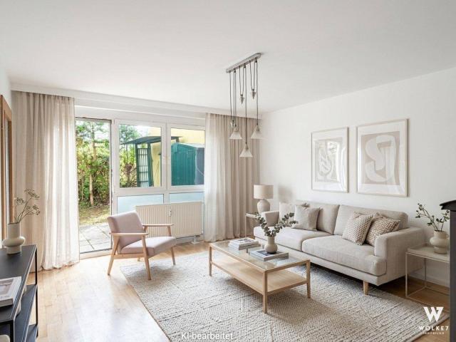 42 m² WOHNEN + 60 m² GARTEN | Terrasse & Top Lage nahe Badeteich Hirschstetten