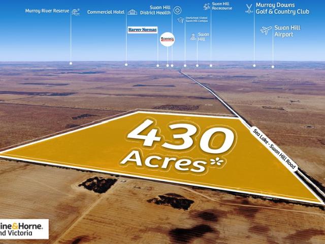 430 Acres on Swan Hill's Doorstep Rare Broadacre Landholding