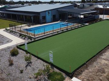 437 m2 fully fenced block in gated over 50's village with FREEHOLD TITLE
