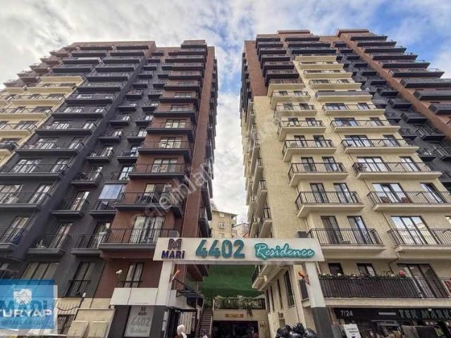 4402 Rezidans, Kapalı Otoparklı, Spor Salonlu Eşyalı 1+1 Satılık