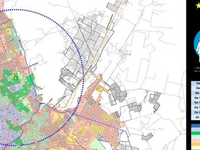 44,000 M2 colinda vias del tren ZONA INDUSTRIAL AL NORTE chih MEDIRCOCC160320
