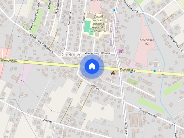 44 m² | parter | nowe budownictwo 2026 | bezczynszowe | umeblowane | taras | 2 miejsca parkingowe | centrum Chełmca