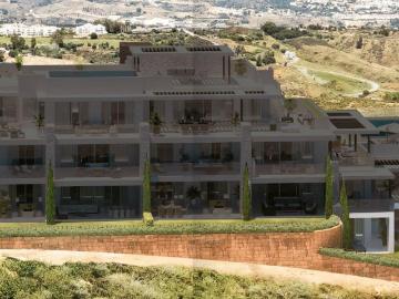 44 residencias de lujo con vista al mar. Limitando con una r. 199m² Puerto de Ojen
