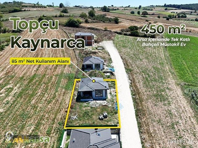 450 M2 ARSA + SIFIR MÜSTAKİL BAHÇELİ BETONARME EV ARAÇ TAKAS
