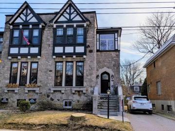 Villeray, Montreal - Terrace, Fireplace