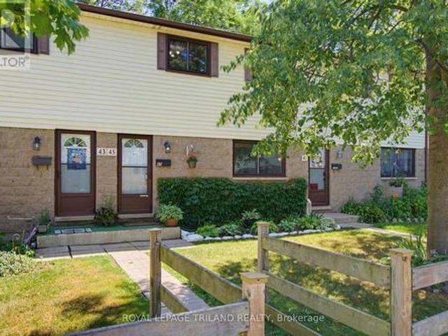 45 825 Dundalk Drive, London South Q, ON, N6C 3V6 townhouse for sale | Listing ID X13885 | Royal LePage