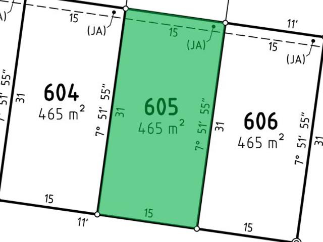 465m2 15m x 31m Residential Land