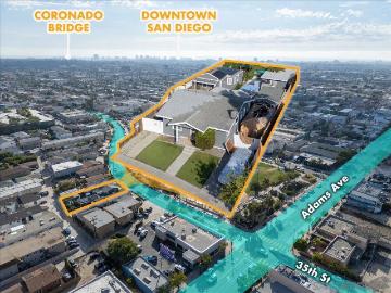 Normal Heights, San Diego city, San Diego CCD San Diego County California, San Diego County, California, USA