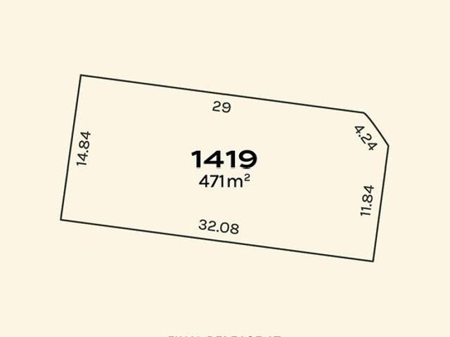471m² corner allotment with 14.84m frontage opposite a serene reserve in the exclusive Trillium community. Anticipated titling 2027