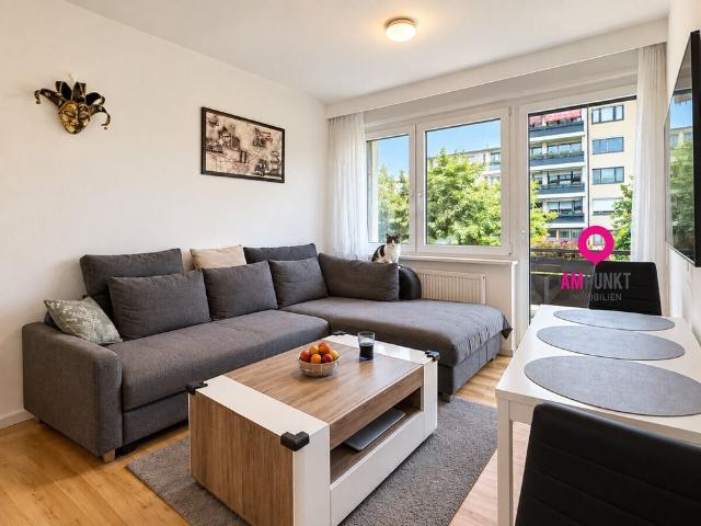 48 m², zwei Zimmer und eine Loggia mit Aussicht – unkompliziert wohnen in Saalfelden