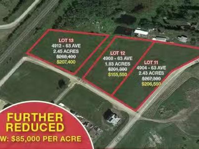 4904 63 Ave, Ponoka, AB, T4J 1V3 vacant land for sale Listi.