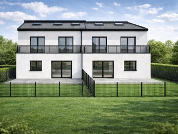 Traumhafte Doppelhaushälfte schlüsselfertig mit Garten & Terrasse in Wien 1100 – Neubau um nur € 499.900
