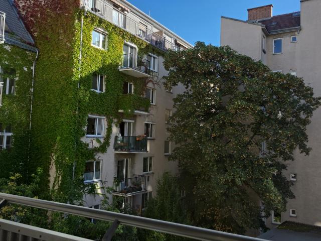 49,63 m² 3 Zimmer Wohnung mit 4,55 m² Balkon, Erstbezug, Hofruhelage