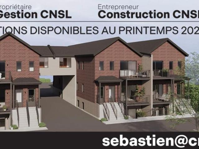 4 ½ Neuf Napierville Libre immédiatement/Flexible