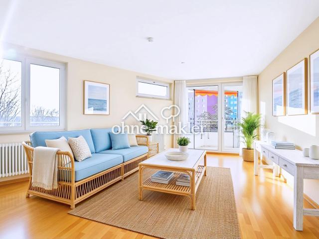 4. OG mit Sonnenbalkon, Aufzug und EBK, 2. Zimmer möglich Sofortbezug