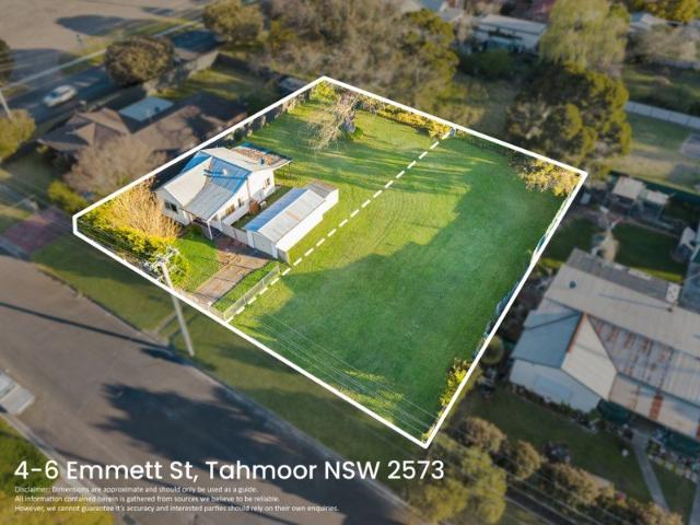 4 and 6 Emmett Street, Tahmoor PRIME R3 DEVELOPMENT OPPORTUNITY TWO ADJOINING 778 Sqm BLOCKS