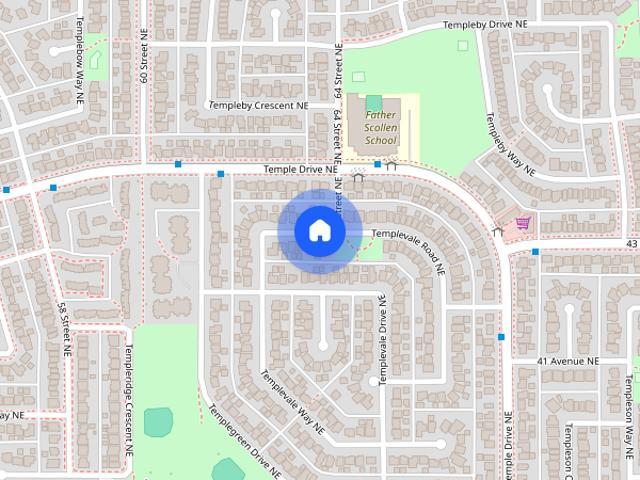 4 Bed 3 Bath House with Garage and Fireplace for Rent in Temple NE Calgary