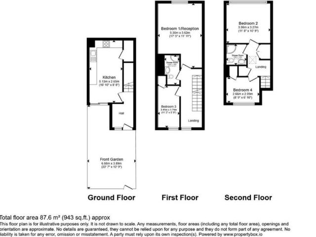 4 Bed Terraced House, Burchell Road, SE15