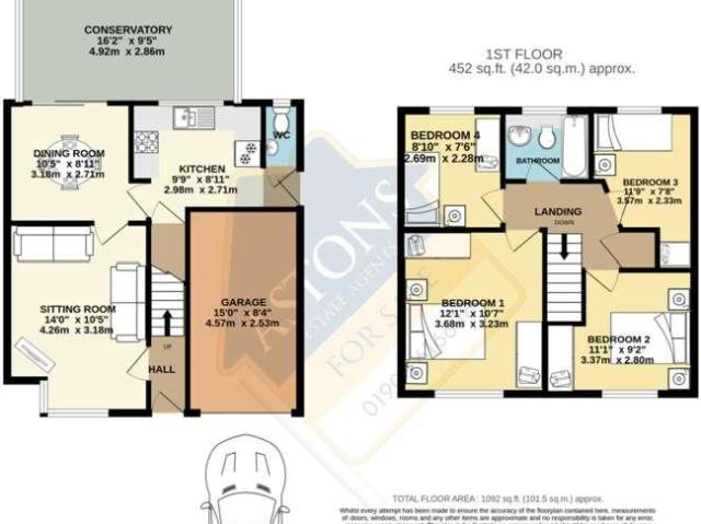 4 bed house for sale