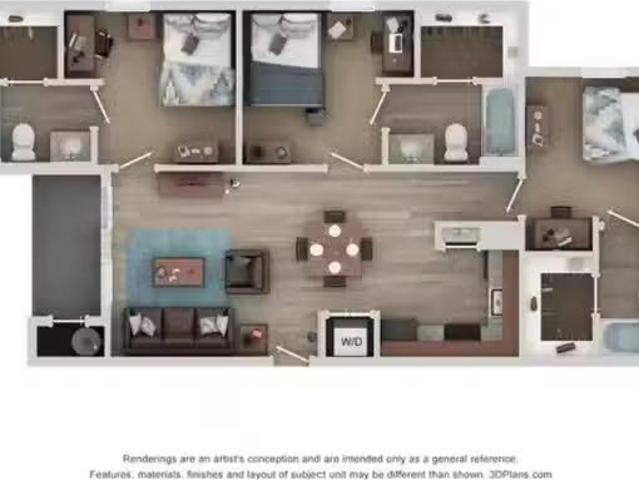 4 Bedroom 3 Bathroom D3