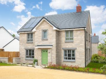 Elgin, Moray county, Shetland - Garden