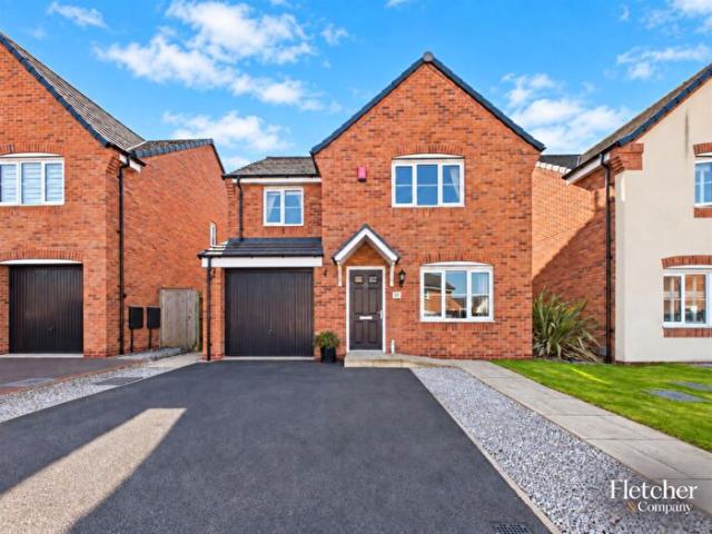 4 Bedroom Detached House To Rent In Bunting Way, Willington, Derbyshire, DE65