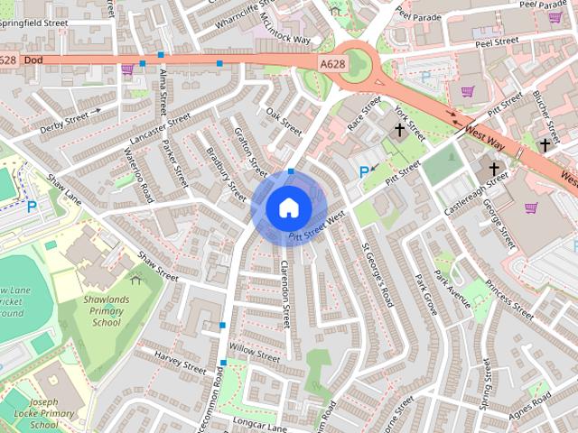 4 bedroom end of terrace house to rent