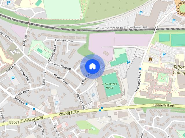 4 bedroom end of terrace house to rent