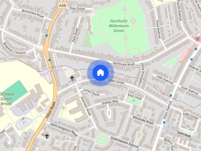 4 bedroom end of terrace house to rent
