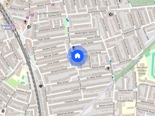 4 bedroom end of terrace house to rent
