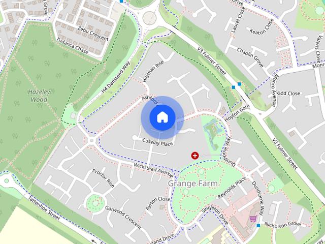 4 bedroom end of terrace house to rent