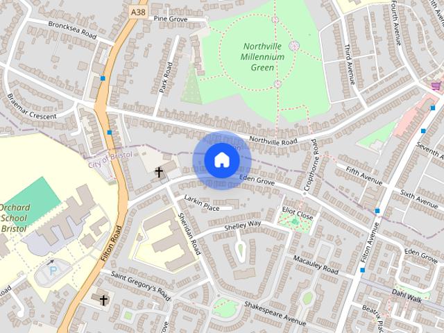 4 bedroom end of terrace house to rent