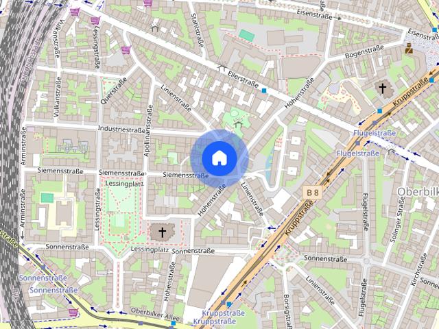 4 bedroom flat for rent in Düsseldorf