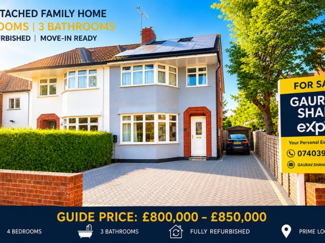 4 bedroom semi detached house for sale