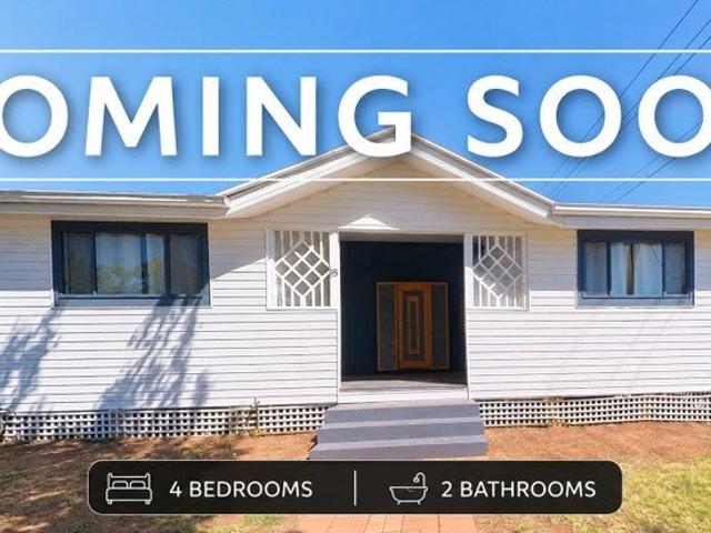 4 bedrooms, 2 bathrooms close to main street