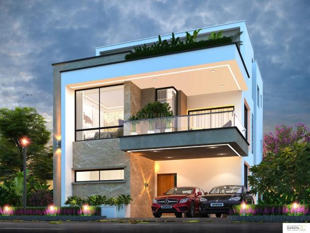 4 BHK Villa in Tellapur for resale Sangareddy. The reference number is 17784145