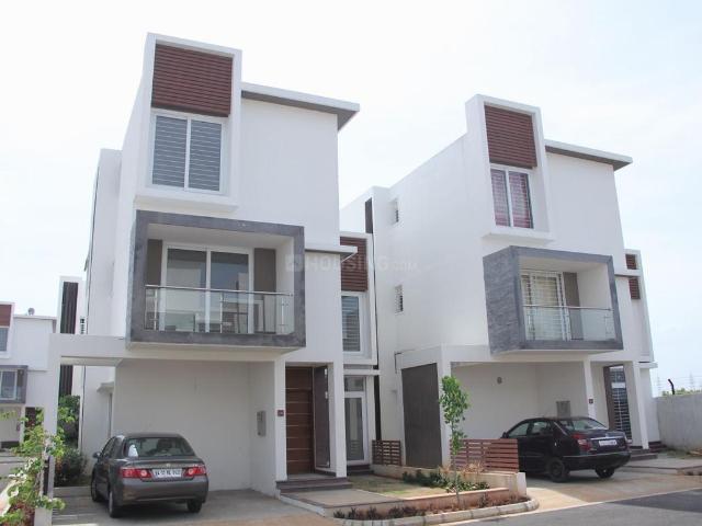 4 BHK Villa in Thazhambur for resale Chennai. The reference number is 21254599