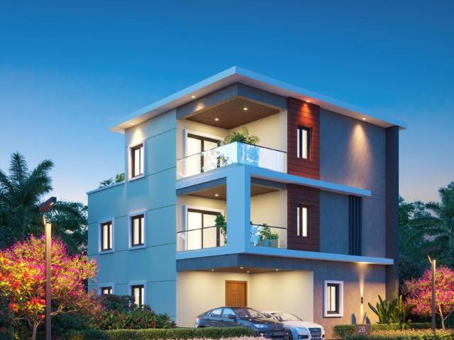 4 BHK Villa in Thumukunta for resale Secunderabad. The reference number is 21226438