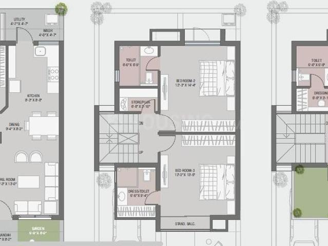 4 BHK Villa in Vadsar for resale Vadodara. The reference number is 20809916