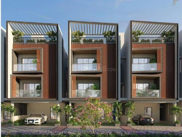 4 BHK Villa in Nanmangalam for resale Chennai. The reference number is 17949163