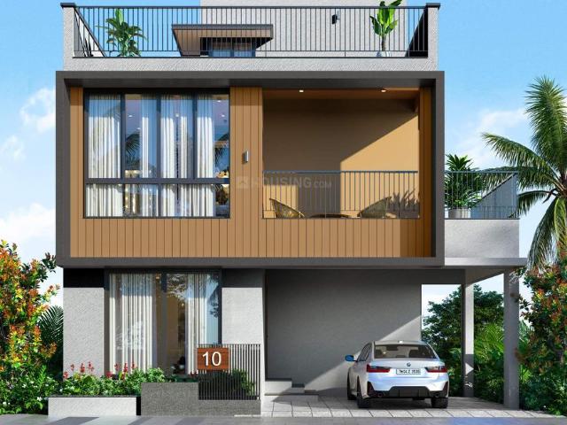 4 BHK Villa in Navalur for resale Chennai. The reference number is 20838105