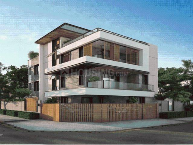 4 BHK Villa in Navalur for resale Chennai. The reference number is 21317403